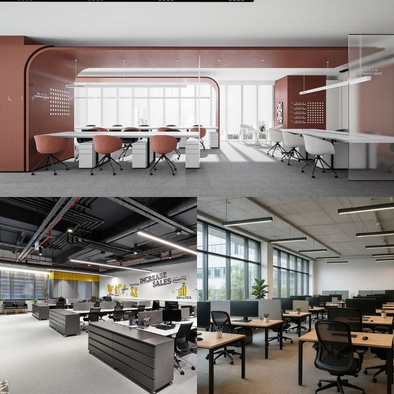 thiết kế văn phòng 40m2