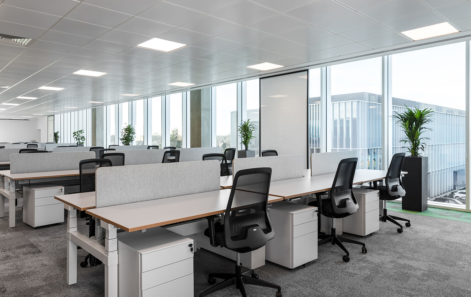 thiết kế văn phòng 60m2