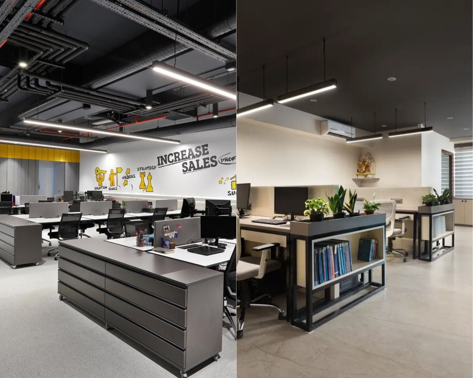 setup phòng làm việc nhỏ