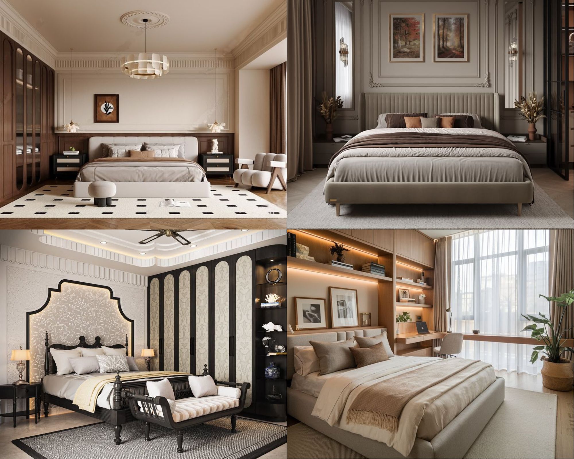 thiết kế nội thất phòng ngủ chung cư