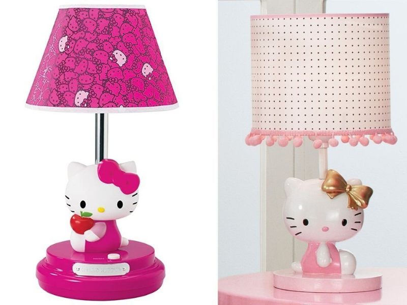phòng ngủ bé gái đẹp hello kitty