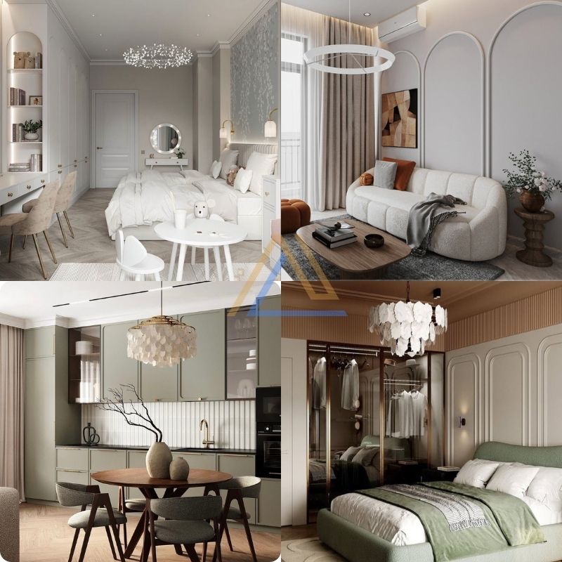 gói nội thất chung cư 70m2