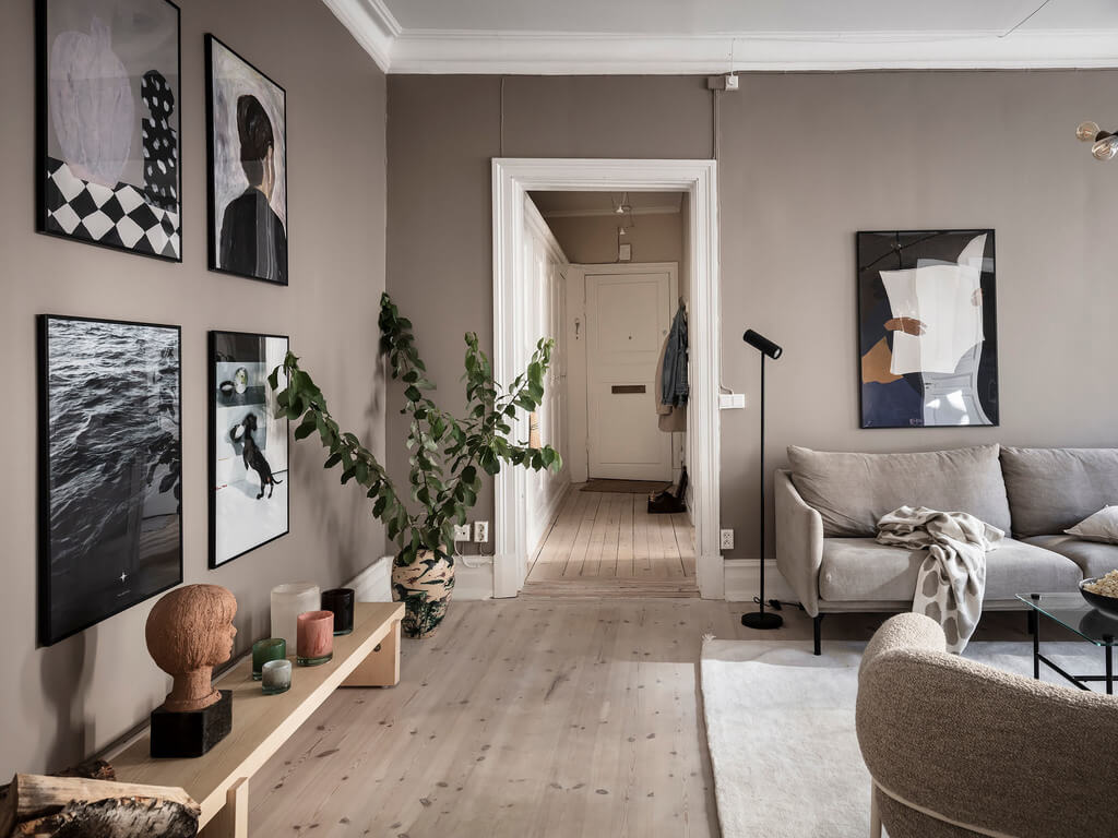 thiết kế nội thất chung cư 80m2 phong cách scandinavian