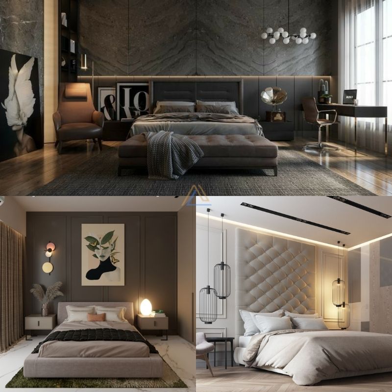 phòng ngủ master 30m2