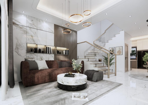 nội thất nhà 1 trệt 2 lầu