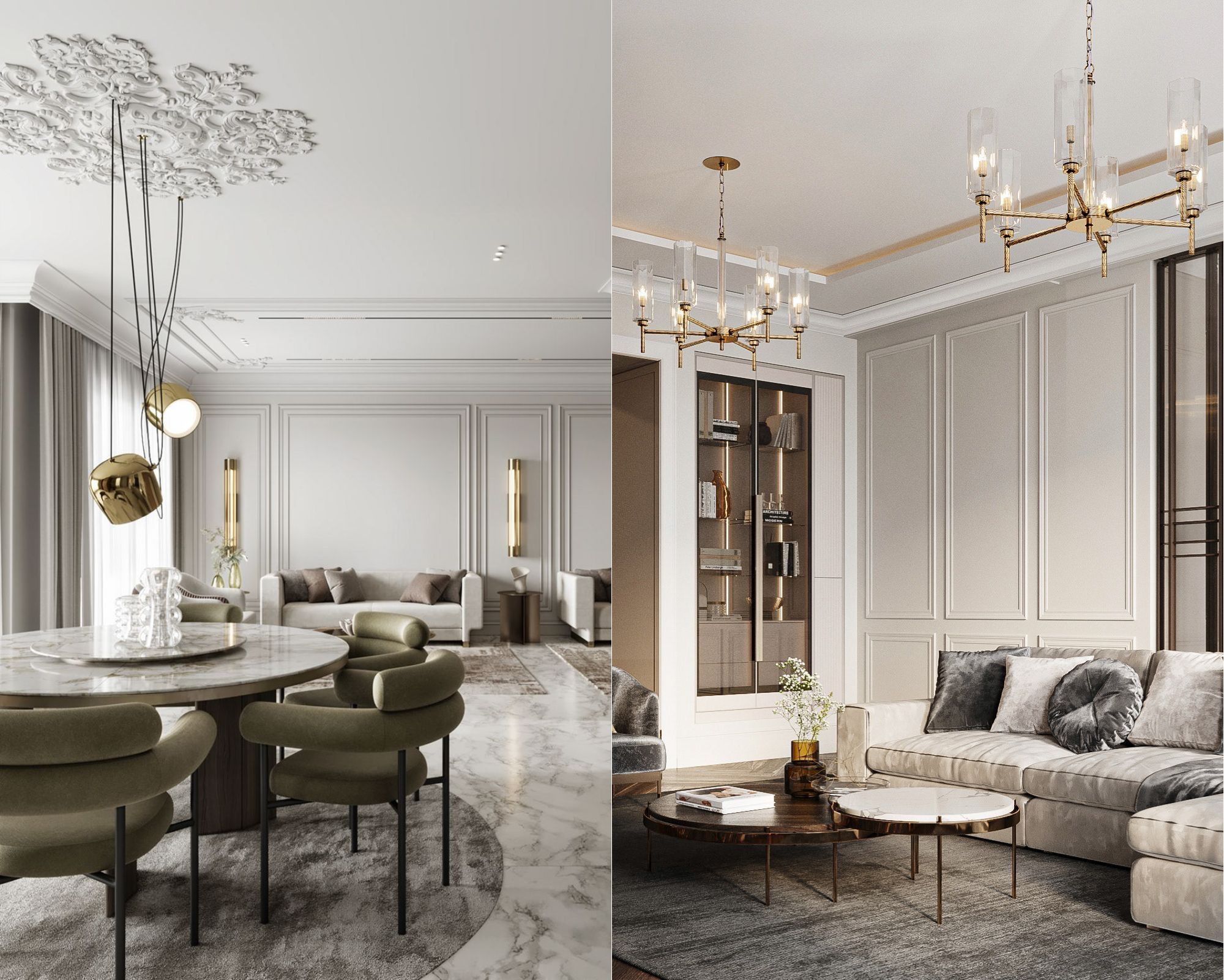 phòng khách đẹp nhà ống