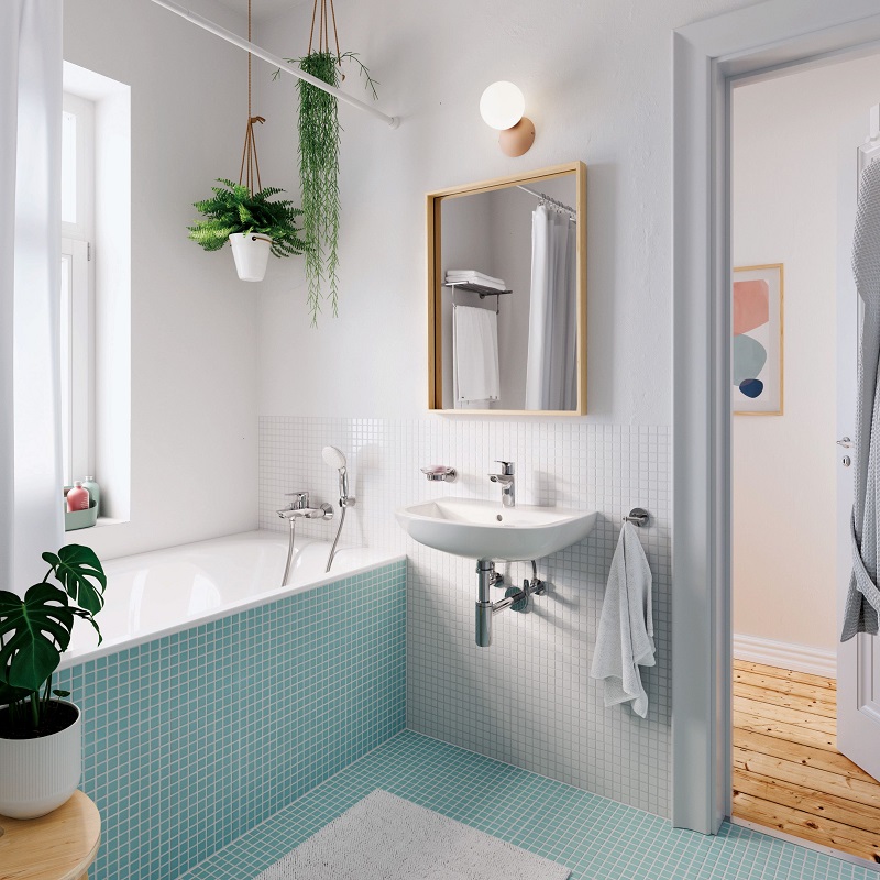 phòng tắm nhỏ 2m2 tiện nghi