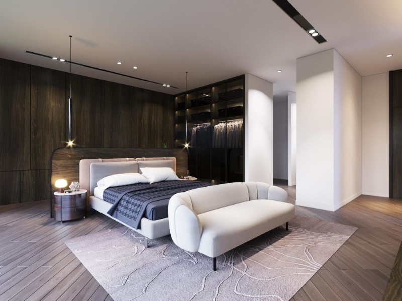 phòng ngủ master 30m2