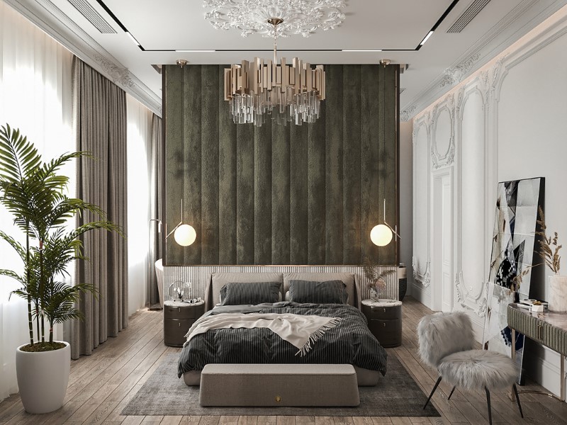 phòng ngủ master 30m2