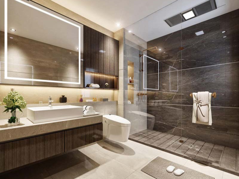 nội thất phòng ngủ master 30m2
