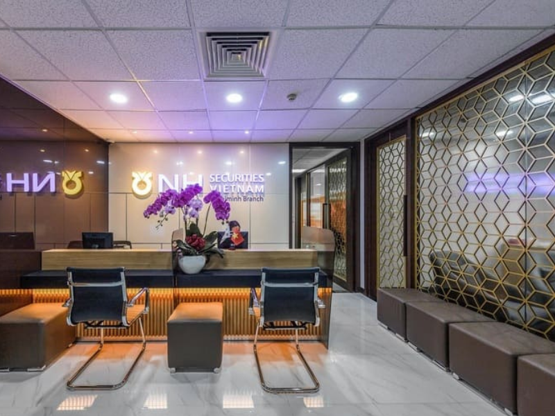 thiết kế văn phòng giao dịch