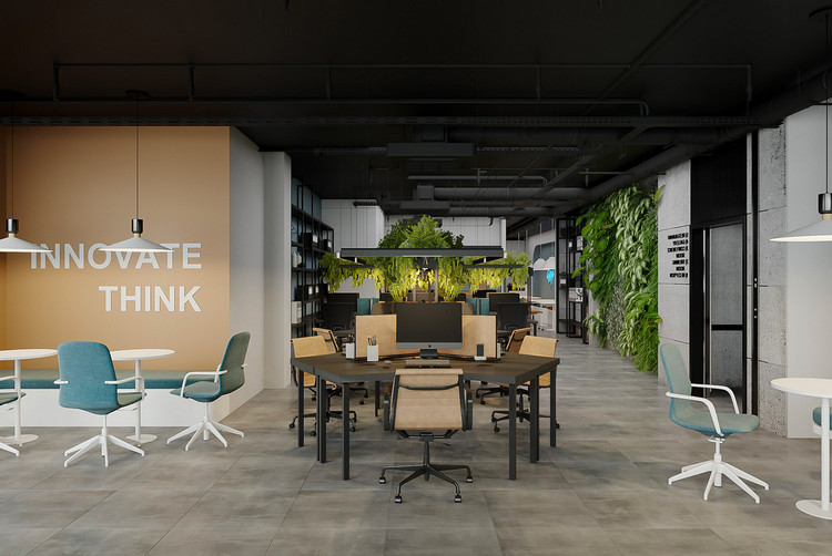 thiết kế văn phòng 50m2