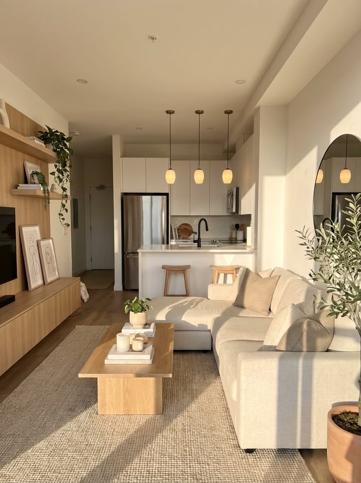 Thiết kế Tối giản cho căn hộ 54m2