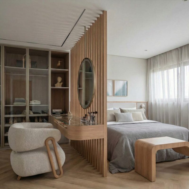 thiết kế phòng ngủ 16m2