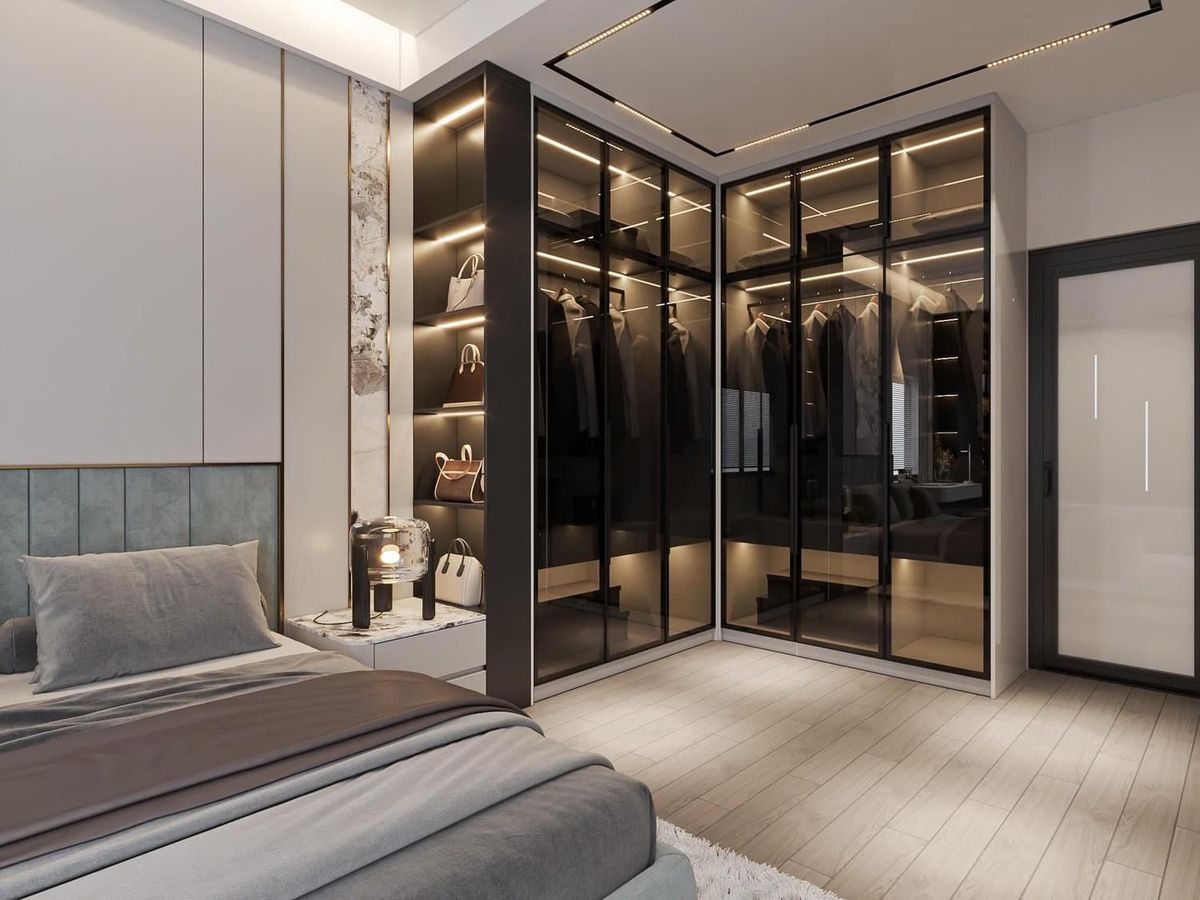 thiết kế phòng ngủ 16m2