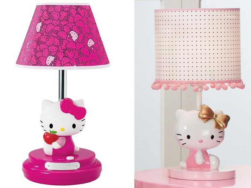 cách trang trí phòng ngủ hello kitty