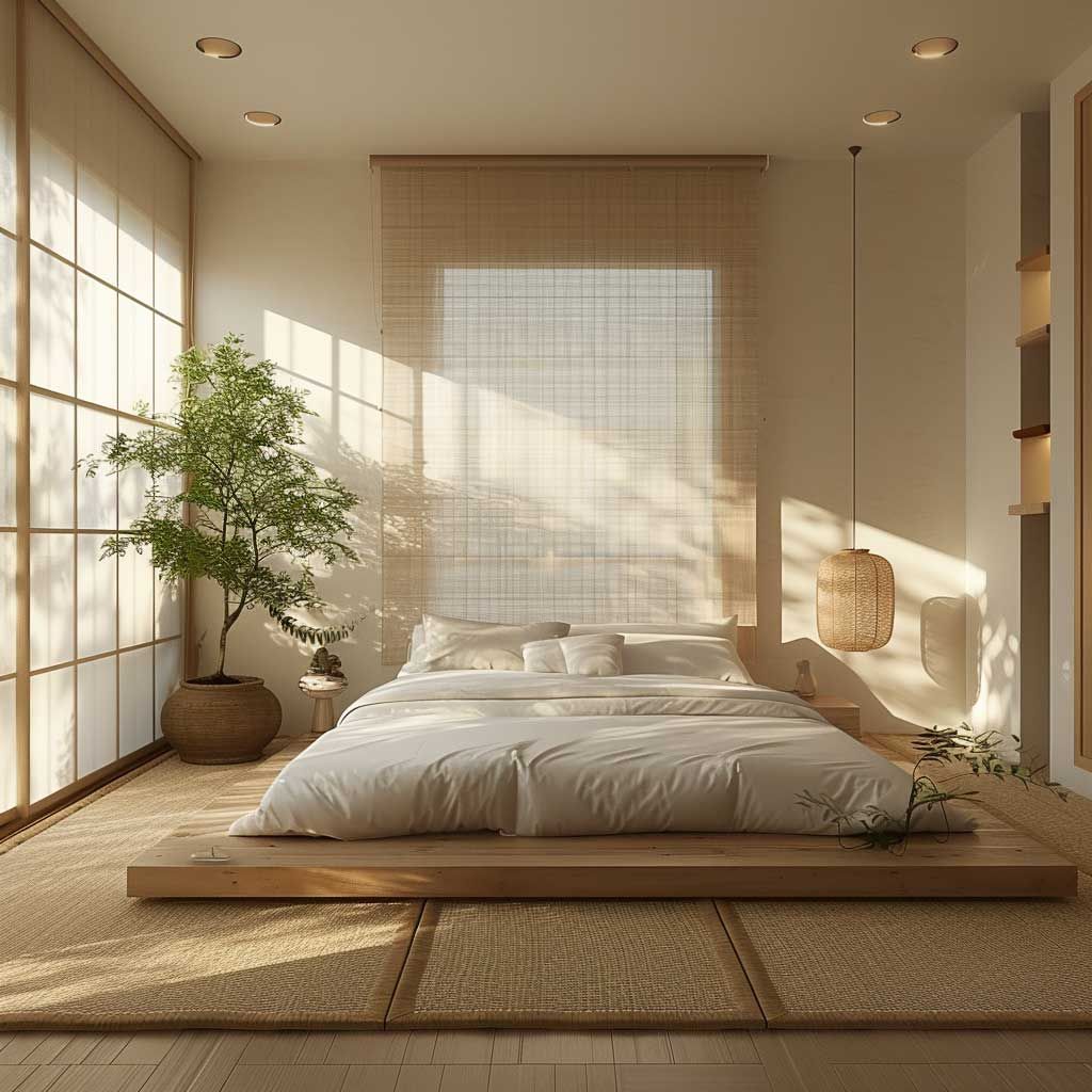 phòng ngủ giường bệt