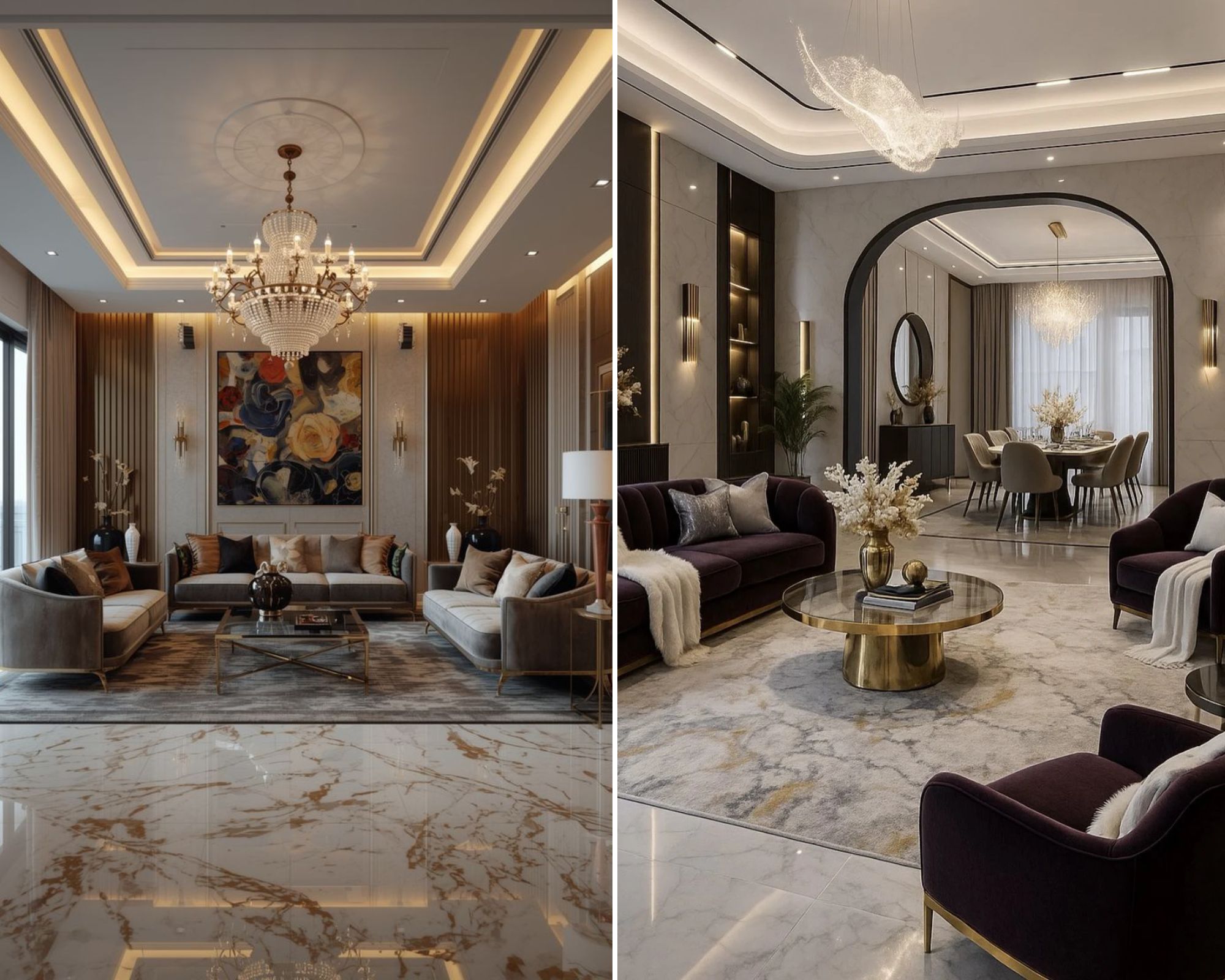 phòng khách 40m2