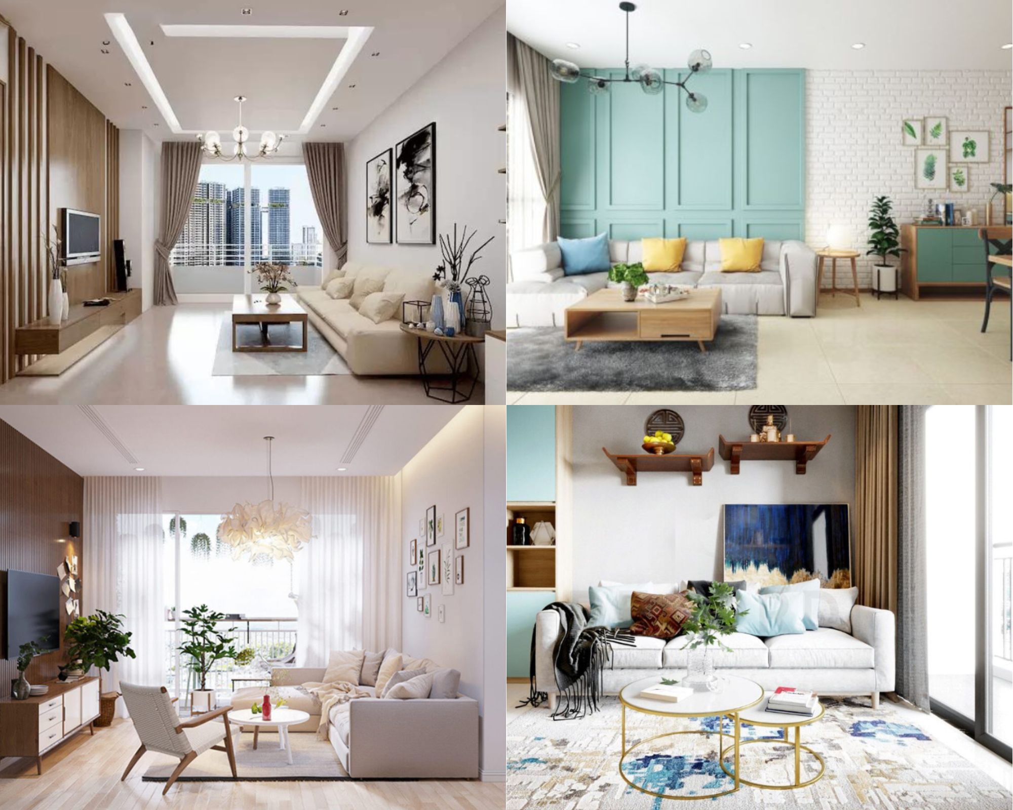 thiết kế phòng khách 10m2