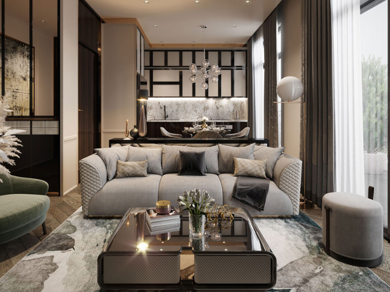 Thiết kế nội thất chung cư 74m2