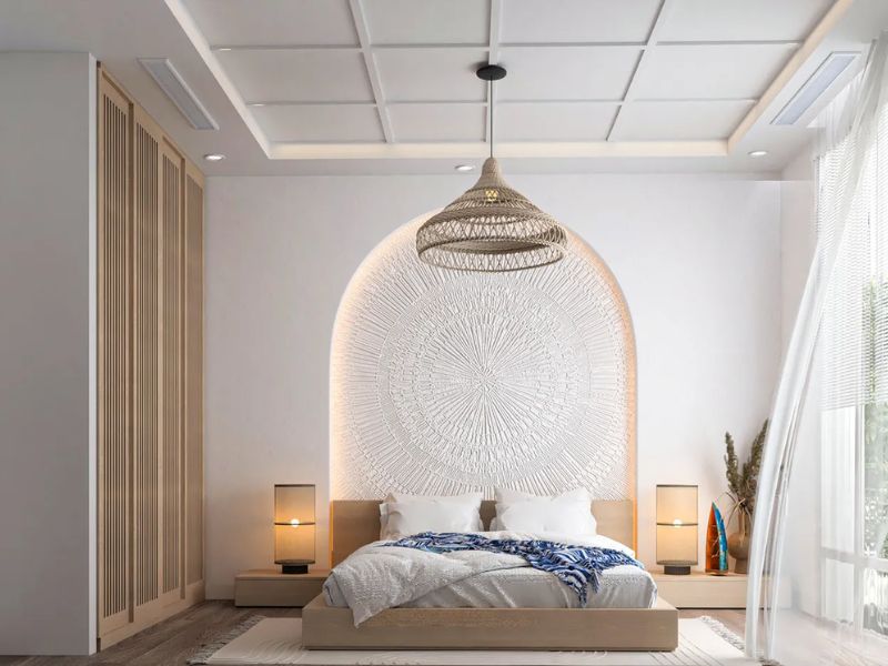 phòng ngủ phong cách địa trung hải
