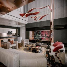 thiết kế nội thất căn hộ duplex