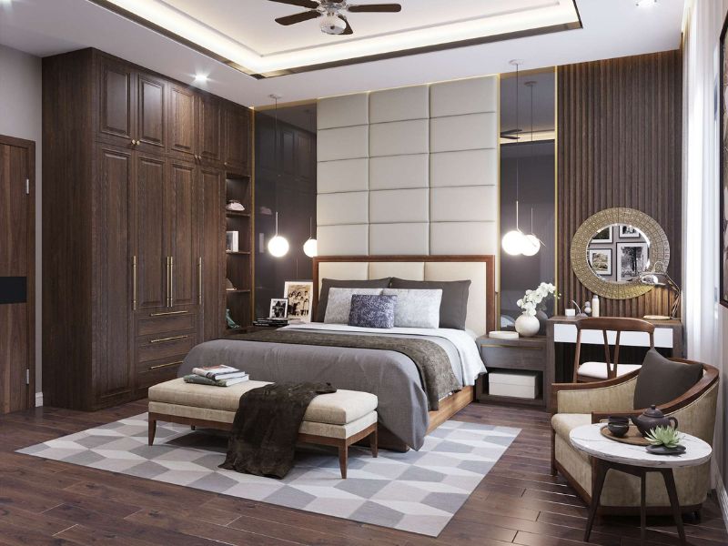 thiết kế phòng ngủ cho ông bà