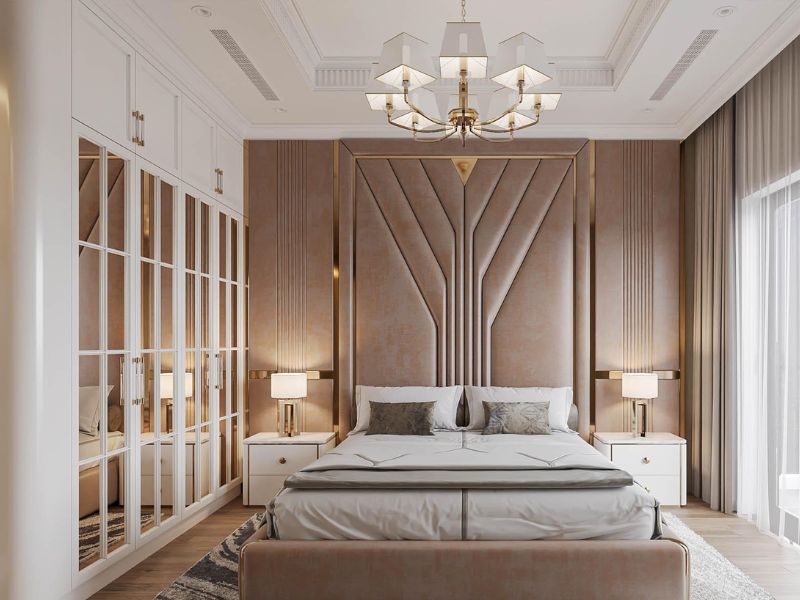 thiết kế phòng ngủ cho ông bà