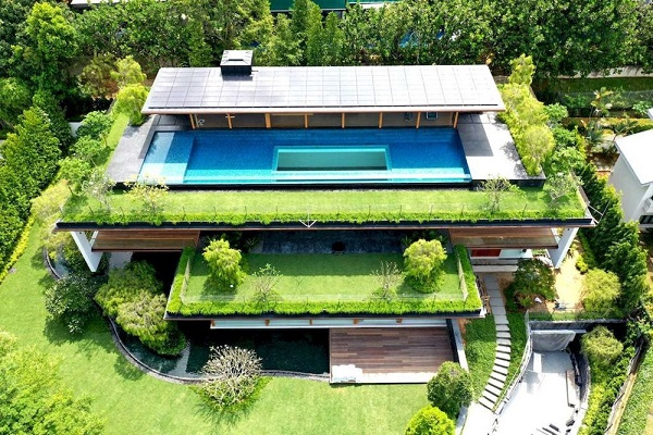 thiết kế bể bơi vô cực