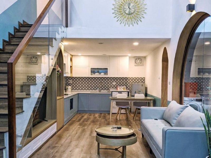gác lửng nhà nhỏ đẹp 30m2