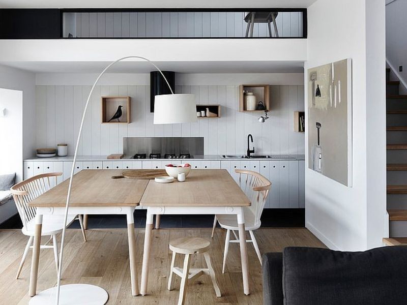 cách bố trí nhà 30m2 có gác lửng