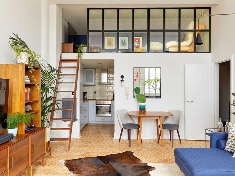 thiết kế nhà 30m2 có gác lửng