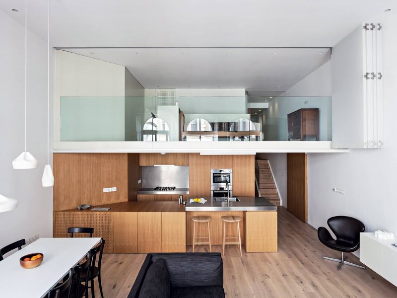 thiết kế nhà 30m2 có gác lửng