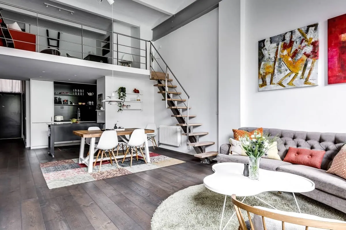 Thiết kế nhà 35m2 có gác lửng