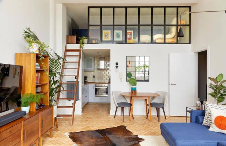 Thiết kế nhà 35m2 có gác lửng