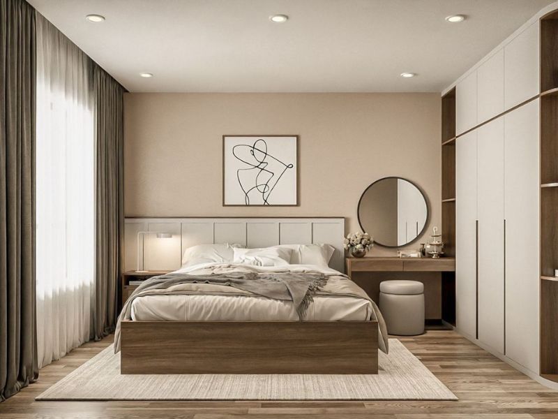 tủ kết hợp bàn trang điểm
