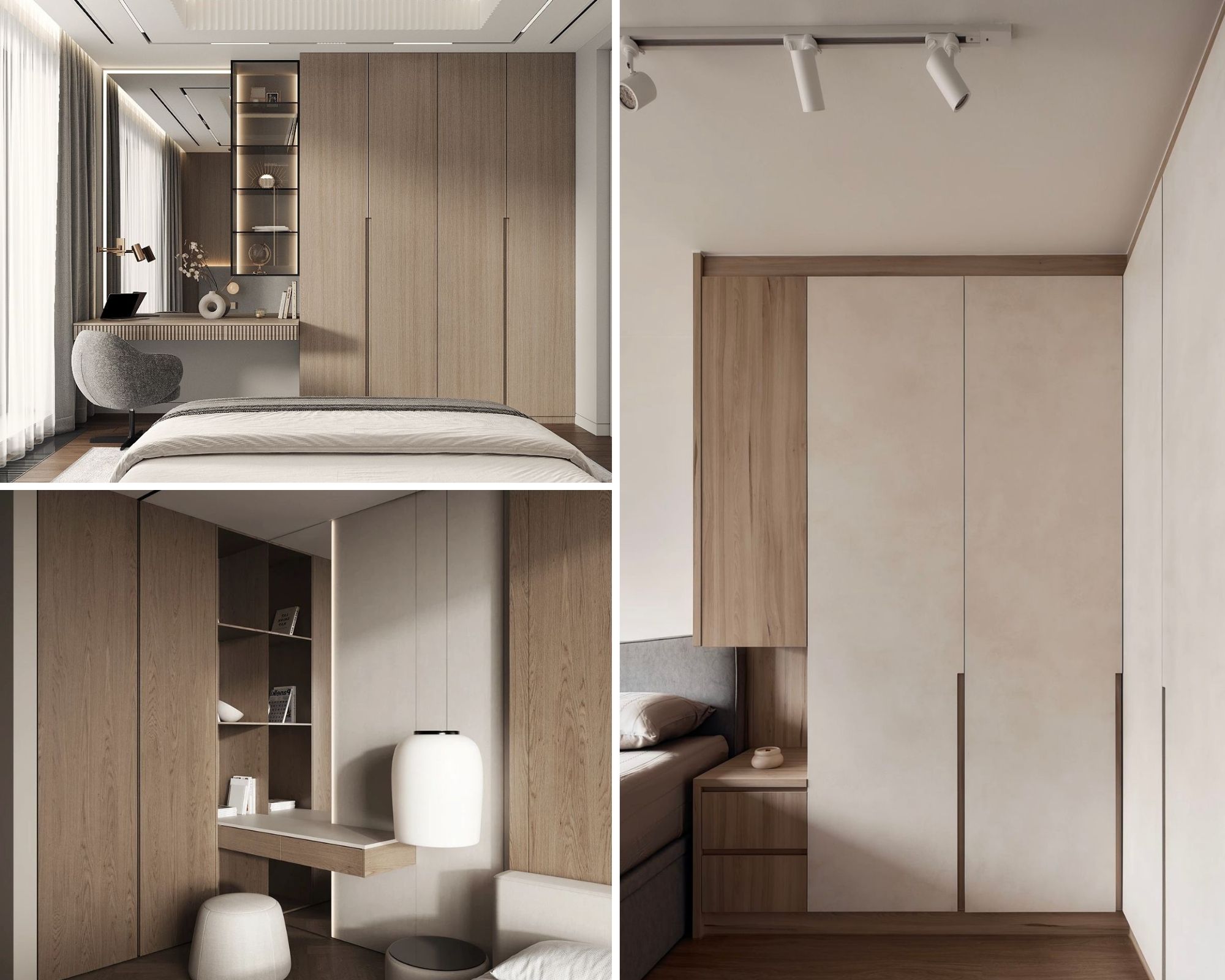 mẫu tủ quần áo kịch trần