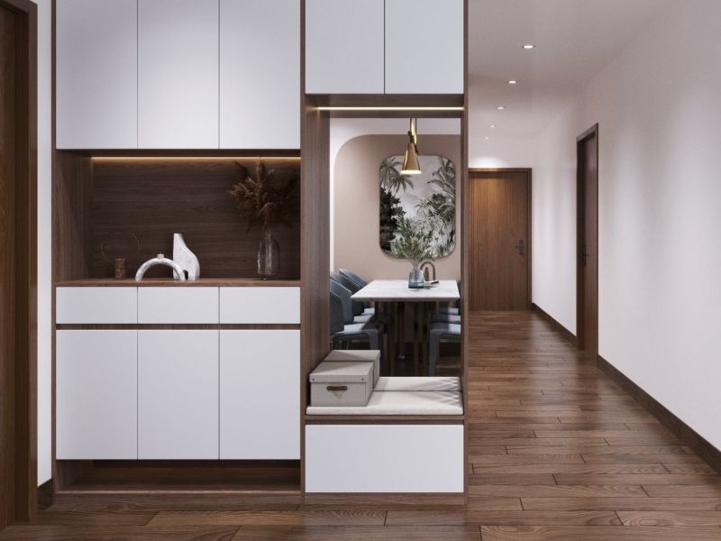 Kích thước tủ đựng giày dép