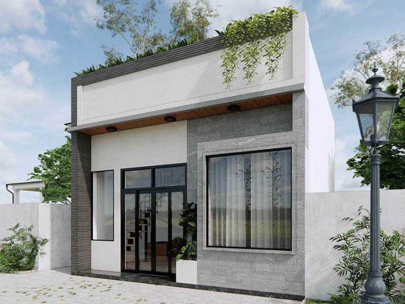 thiết kế nội thất nhà cấp 4 2 phòng ngủ