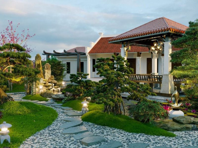 cây trồng sân vườn lấy bóng mát