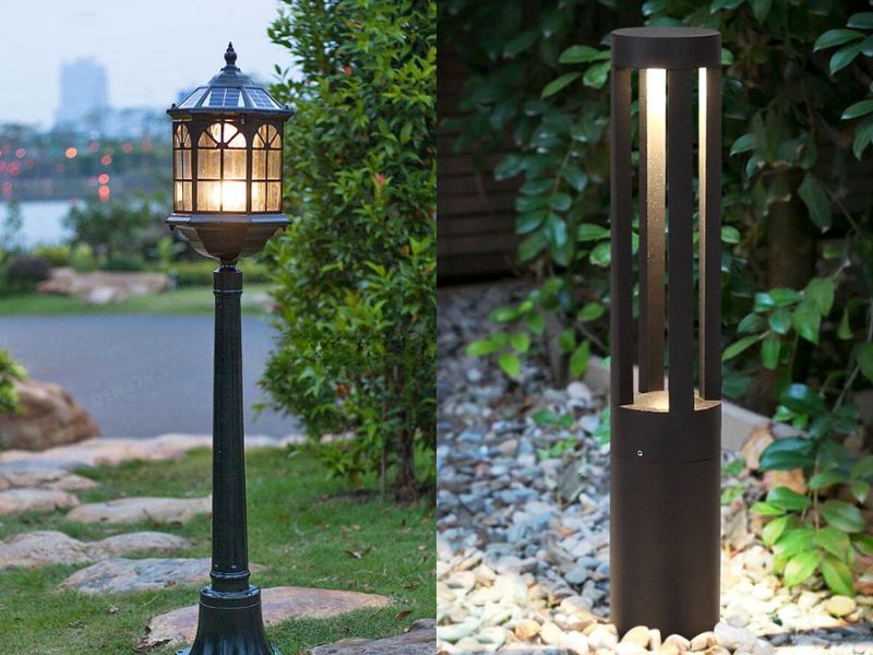 trụ đèn sân vườn