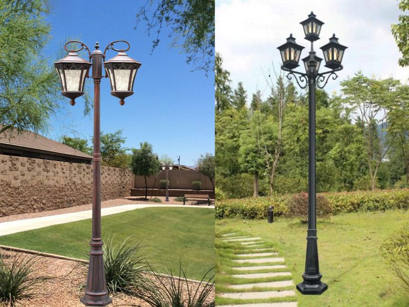đèn cột sân vườn