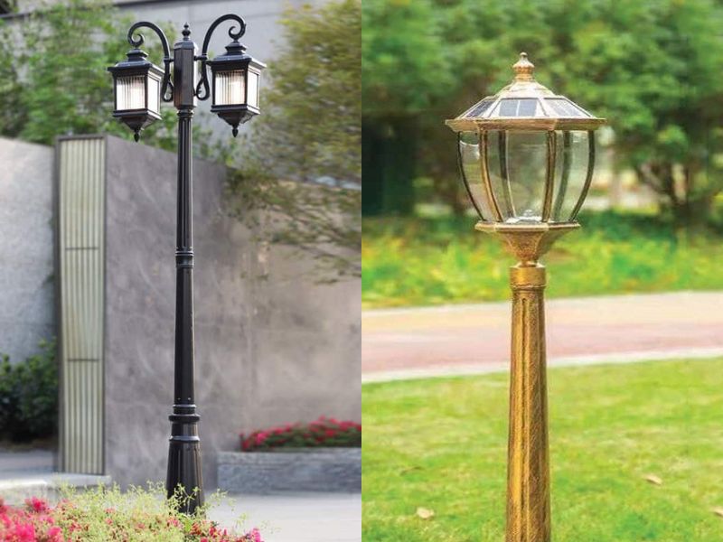 đèn cột sân vườn