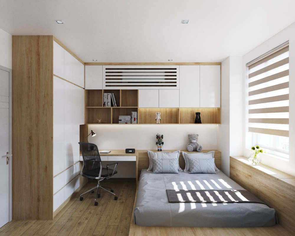 giường ngủ dạng bục