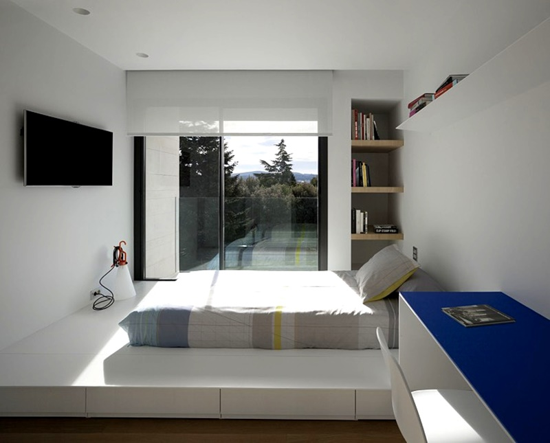 giường bục gỗ