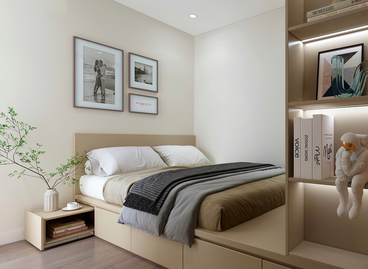 giường ngủ dạng bục