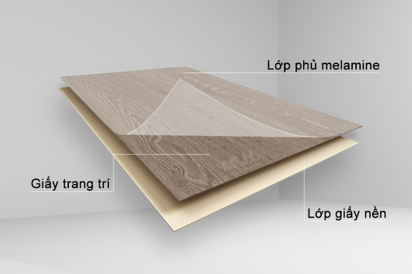 Gỗ MDF phủ melamine