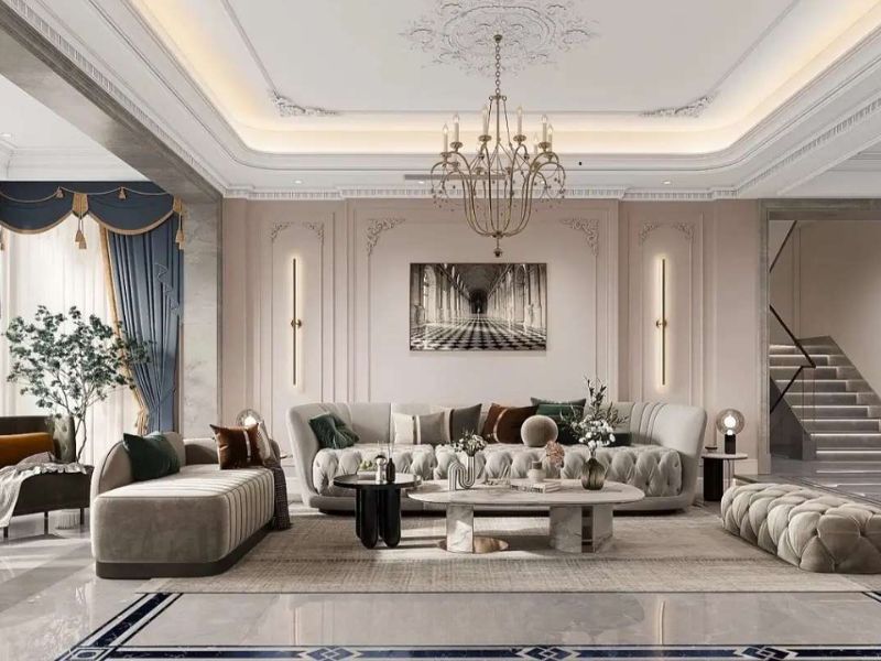 chọn màu sơn cho trần thạch cao