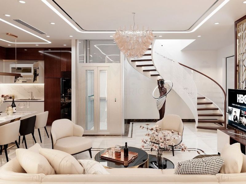 màu sơn trần thạch cao