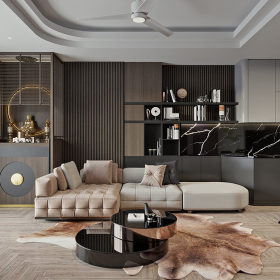 thiết kế nội thất chung cư 120m2